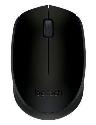 Mouse LOGITECH M170, Gris, 3 botones, RF inalámbrico, Óptico