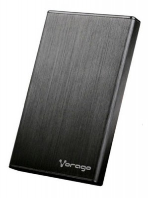 *Enclosure VORAGO 008R13064, 1 TB, USB 2.0, 2.5 pulgadas, negro HDD-102