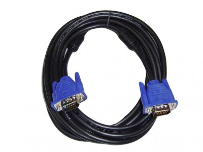 *Cable VGA Naceb Technology, 3 m, VGA (D-Sub), VGA (D-Sub), Negro